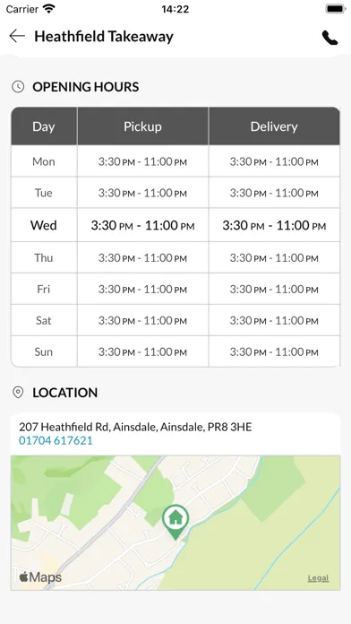 Heathfield Takeaway Ainsdale Screenshots
