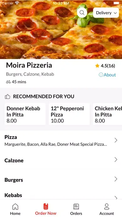 Moira Pizzeria Screenshots