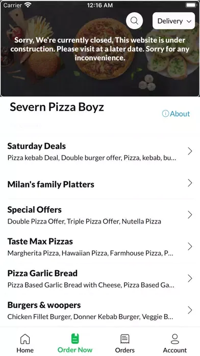 Скриншоты Severn Pizza Boyz