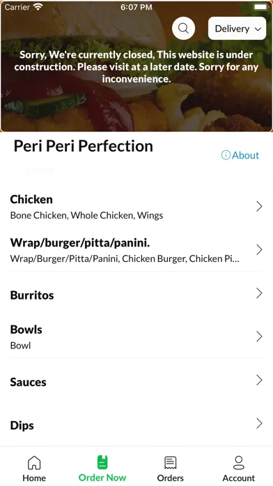Peri Peri Perfection スクリーンショット
