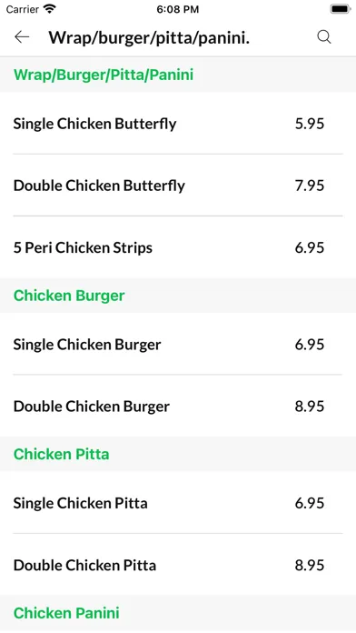 Peri Peri Perfection スクリーンショット