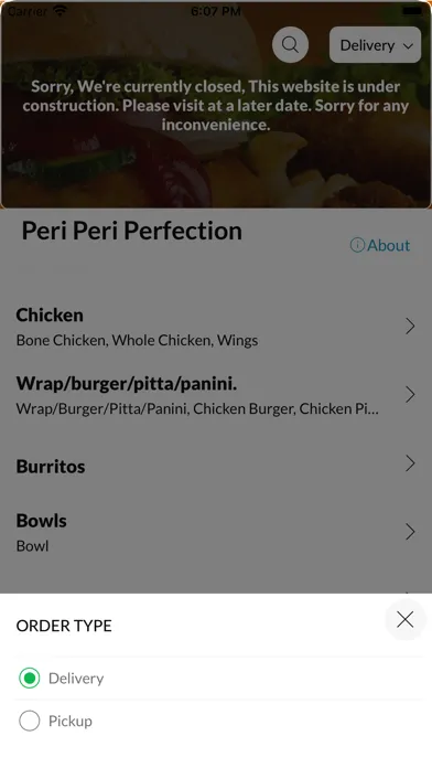Peri Peri Perfection スクリーンショット