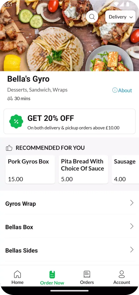 Bellas Gyro スクリーンショット