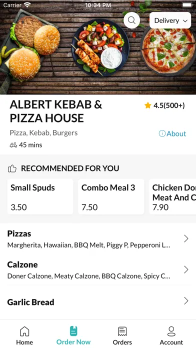 ALBERT KEBAB and PIZZA HOUSE स्क्रीनशॉट