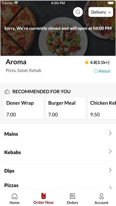 Zrzuty ekranu Aroma.