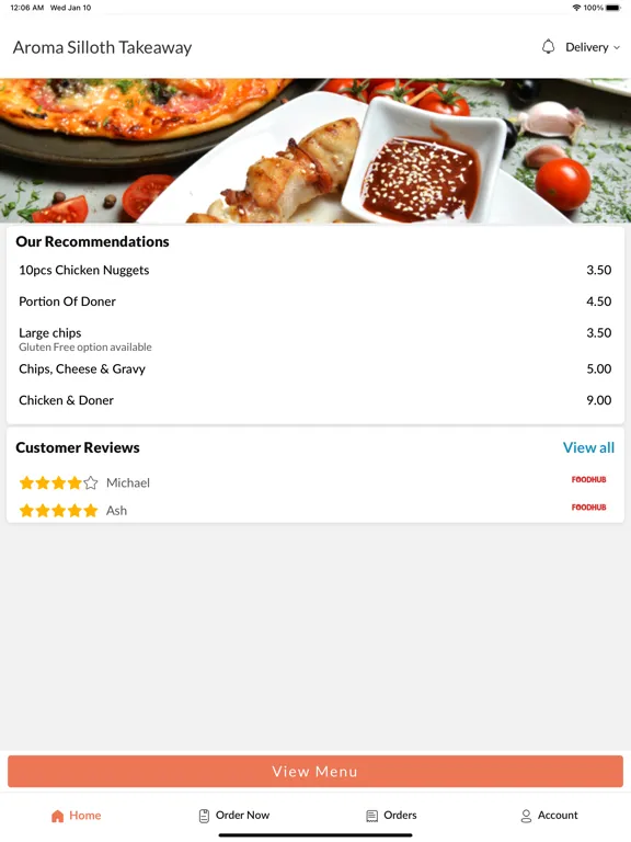 صور Aroma Silloth Takeaway iPad 