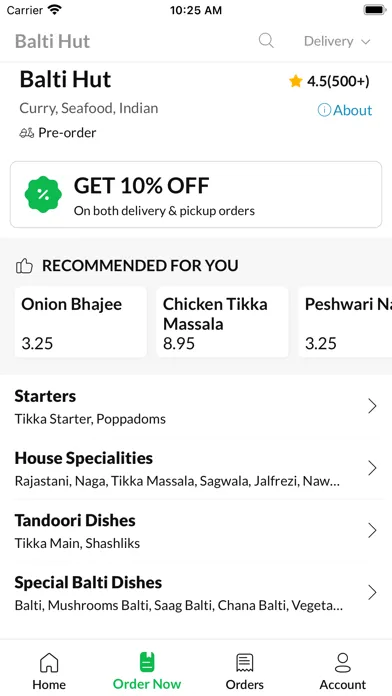 Zrzuty ekranu Balti Hut Gloucester