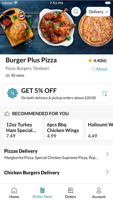 Burger Plus Pizza স্ক্রিনশট