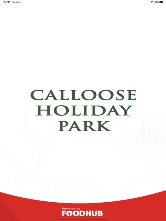 Tangkapan layar Calloose Holiday Park iPad 