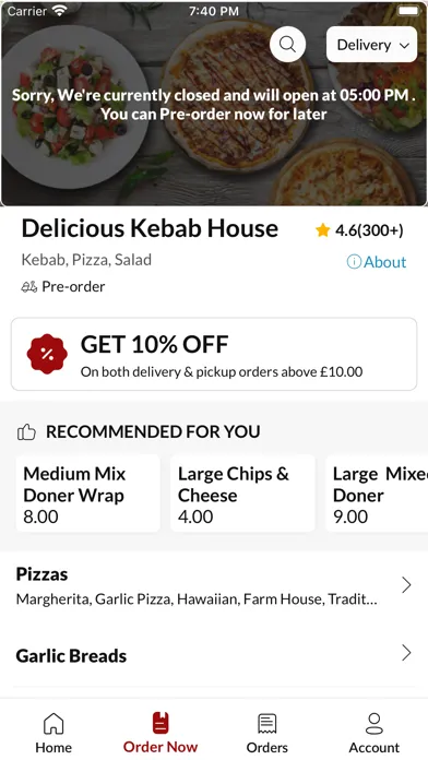Capturas de pantalla de Delicious Kebab House