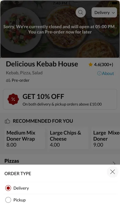 Capturas de pantalla de Delicious Kebab House