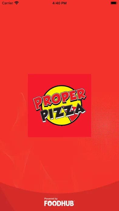 Captures d'écran de Proper Pizza