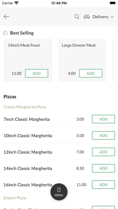 Empire Pizza Liverpool Ekran Görüntüleri
