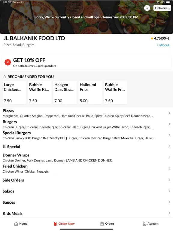 تصاویر JL BALKANIK FOOD LTD iPad 