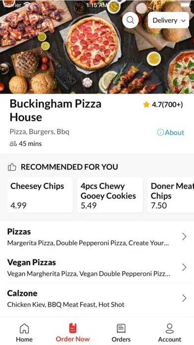Buckingham Pizza House Screenshots