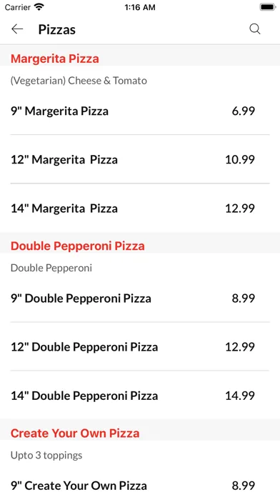 Buckingham Pizza House Screenshots