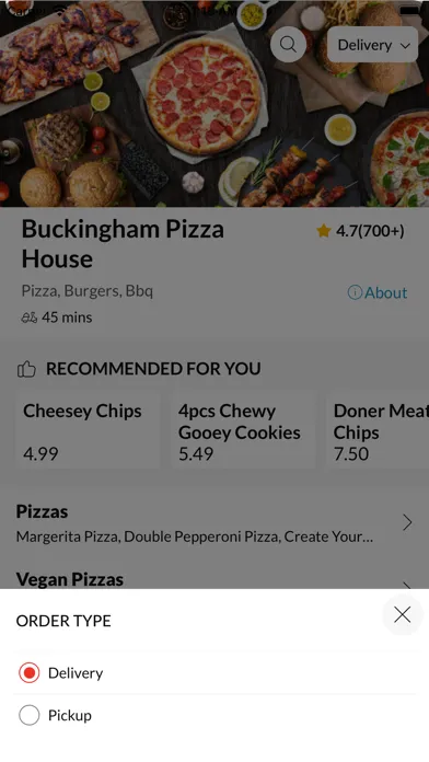 Buckingham Pizza House Screenshots