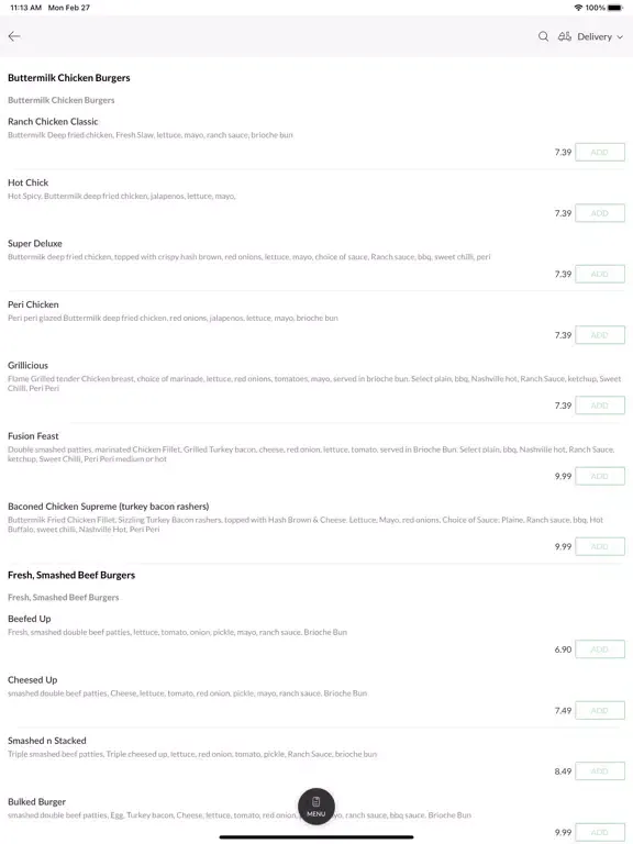 Burger and Chicken Ranch iPad  Screenshots