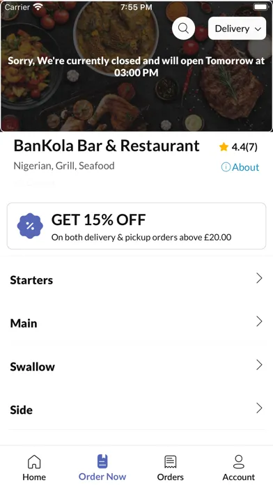 Capturas de pantalla de BanKola Bar & Restaurant