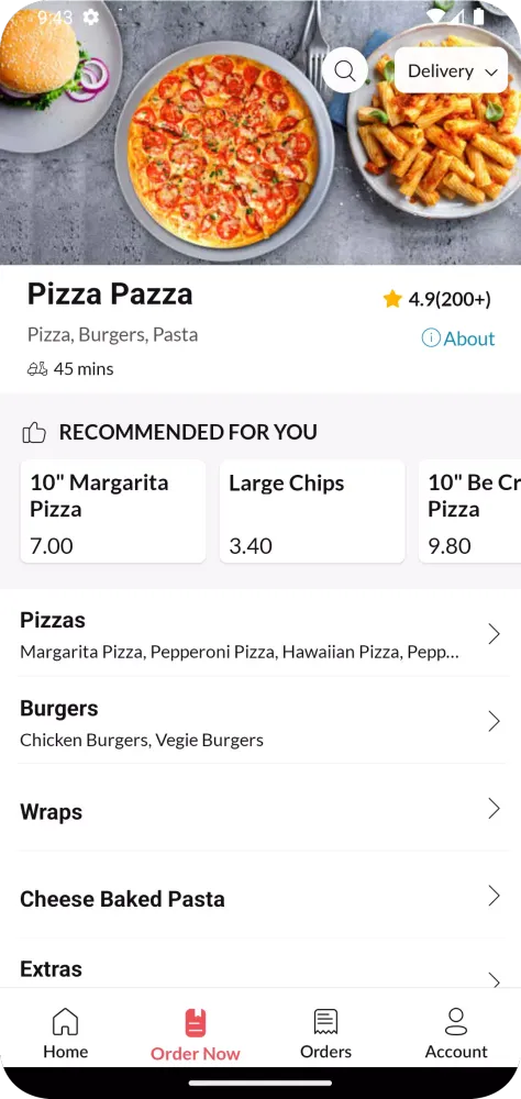 Pizza Pazza应用截图