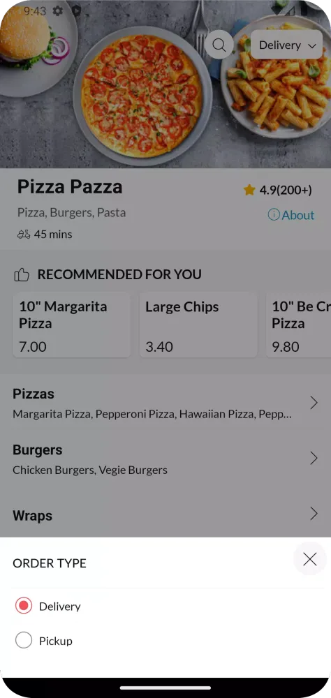 Pizza Pazza应用截图