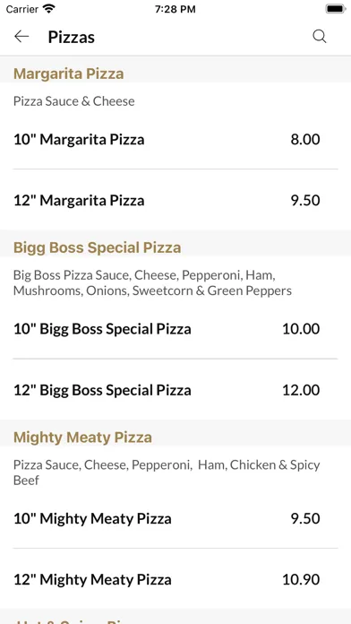 Tangkapan skrin Bigg Boss Takeaway Ltd