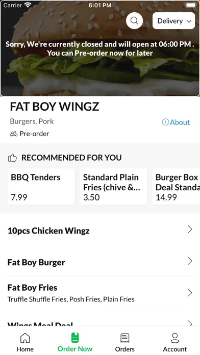 FAT BOY WINGZ應用截圖