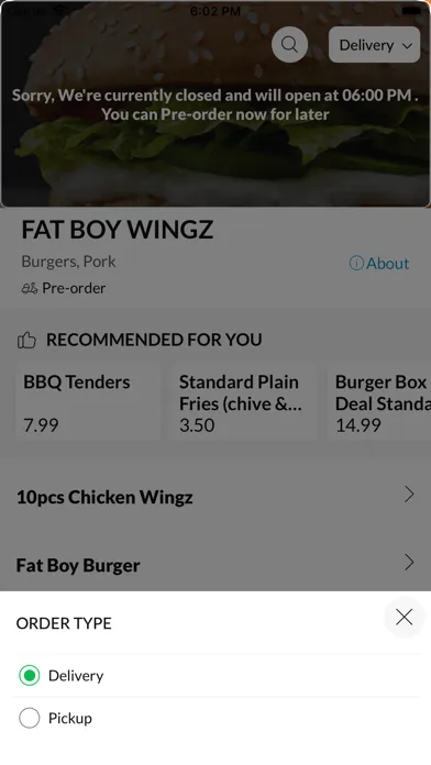 FAT BOY WINGZ應用截圖