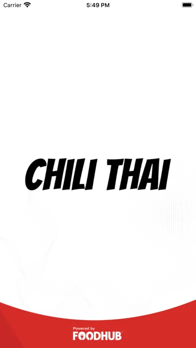 Capturas de tela do Chili Thai.