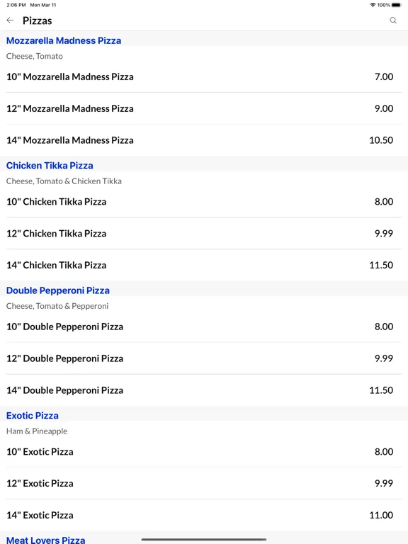 Captures d'écran de Food Junction Silverdale iPad 