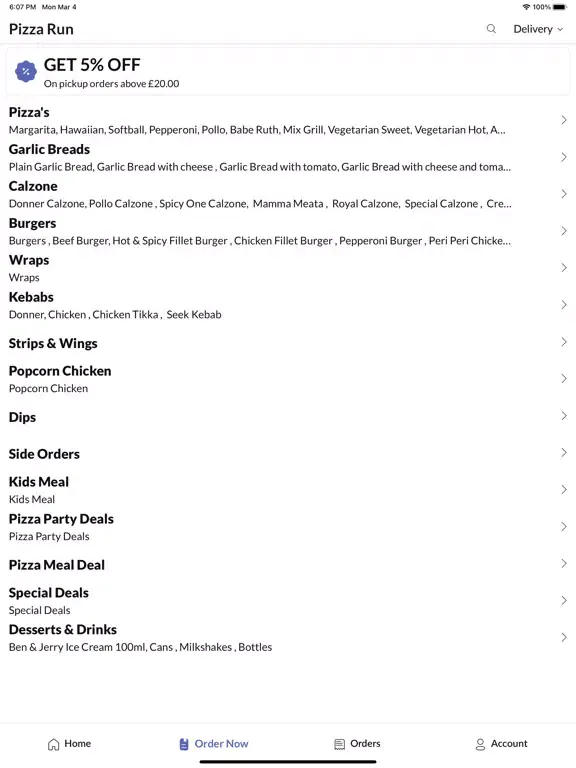 Pizza Run Bolton iPad  Ekran Görüntüleri