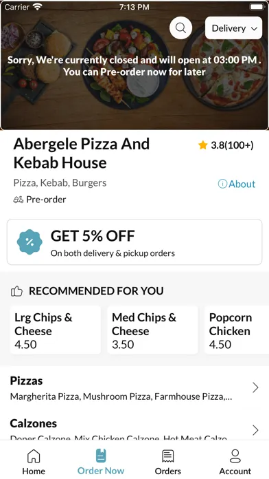 Abergele Pizza And Kebab House Ekran Görüntüleri