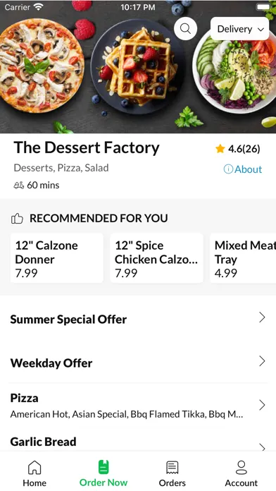 The Dessert Factory.應用截圖