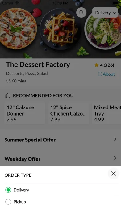 The Dessert Factory.應用截圖