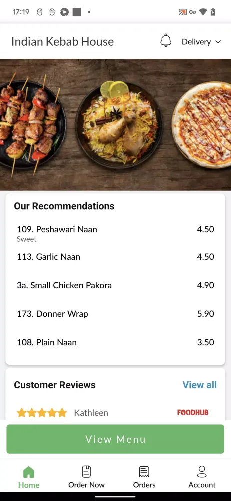 Indian Kebab House Screenshots
