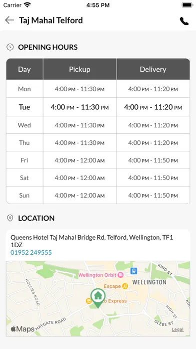 Taj Mahal Telford Screenshots
