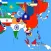 Asian Flags and Country names