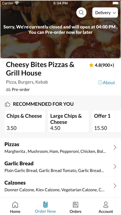 Cheesy Bite Pizza &Grill House سکرین شاٹس