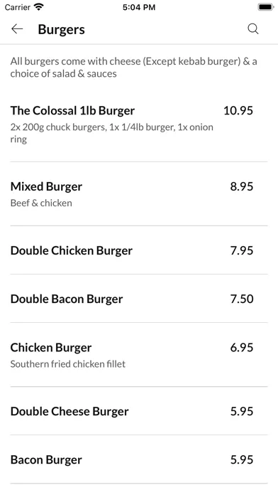 Maximum Effort Burgers应用截图