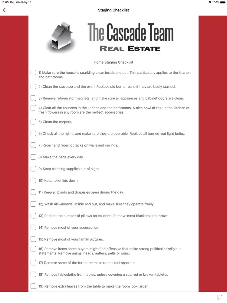 Screenshot di Shannon Woodcock Realty iPad 