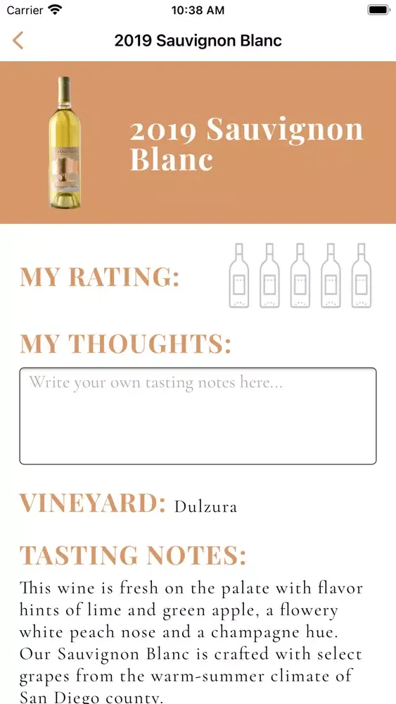 Capturas de pantalla de Twin Oaks Valley Winery