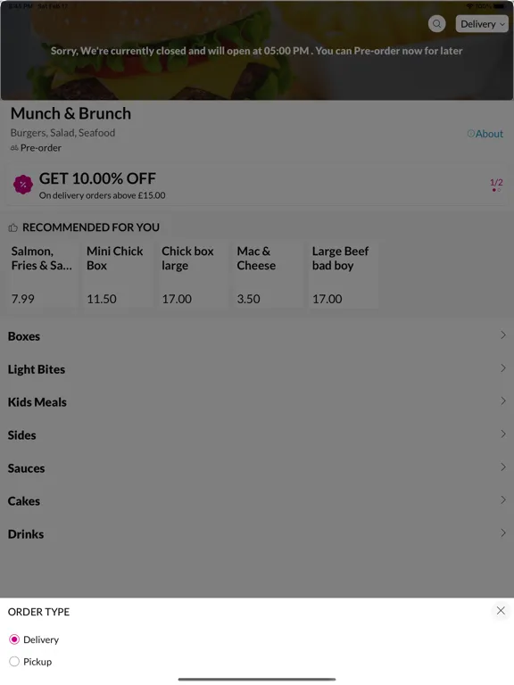 Capturas de tela do Munch & Brunch iPad 
