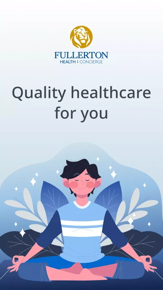 Fullerton Health Concierge Screenshots