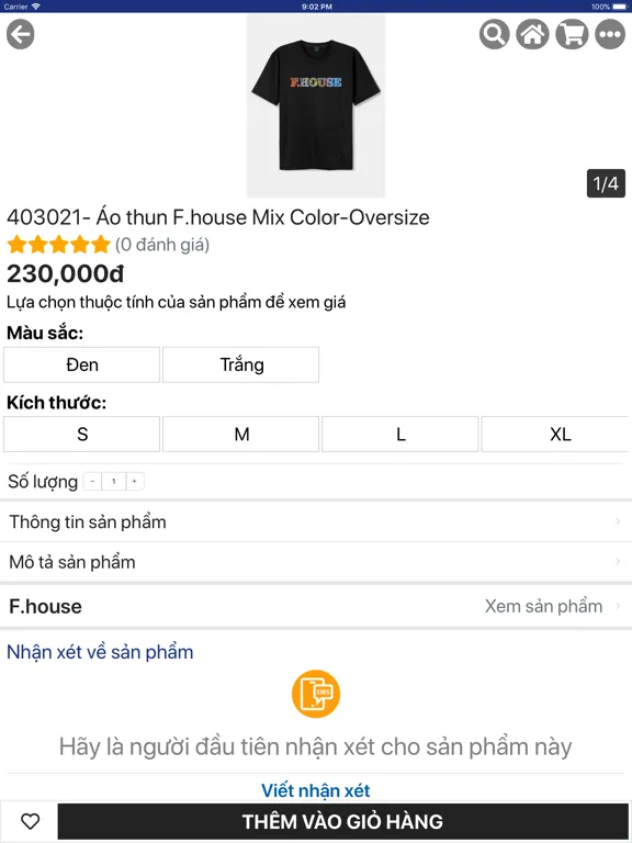 Screenshot di F-House iPad 