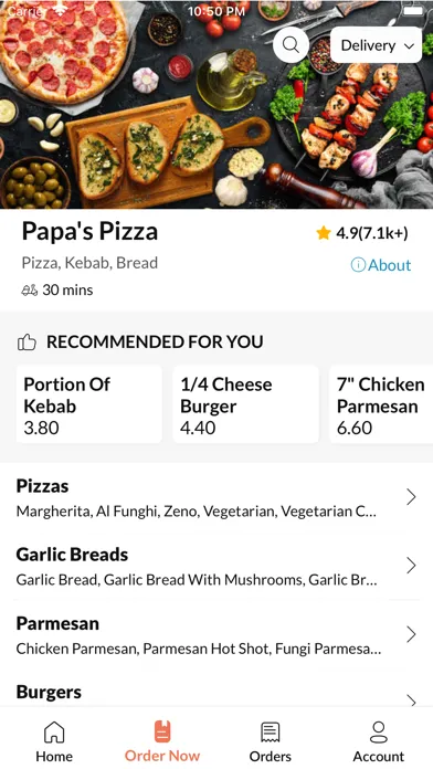 Papa's Pizza Middlesborough应用截图