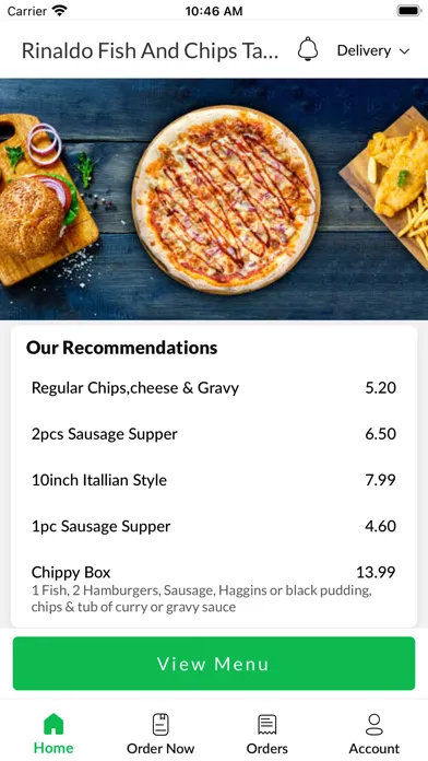 Rinaldo Fish & Chips Takeaway应用截图