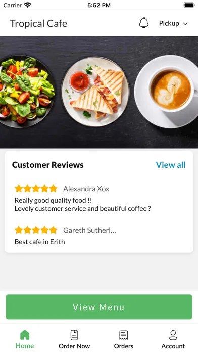 Tropical Cafe स्क्रीनशॉट