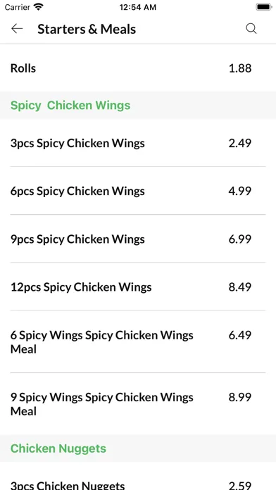 TRS Hot Fried Chicken Screenshots
