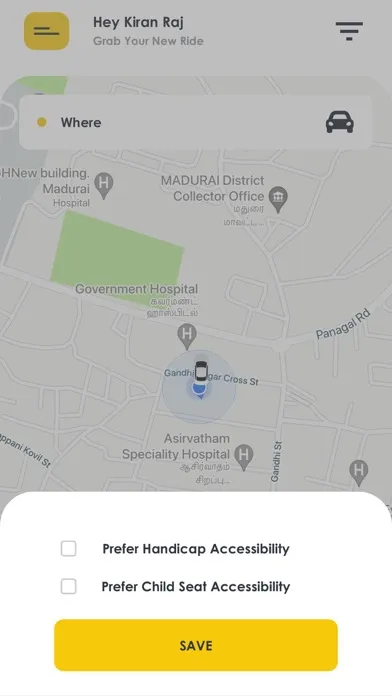 Zrzuty ekranu Ride FHV (Rider App)