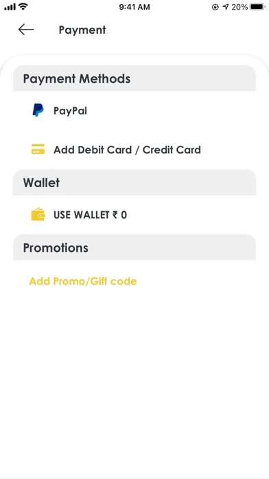 Zrzuty ekranu Ride FHV (Rider App)